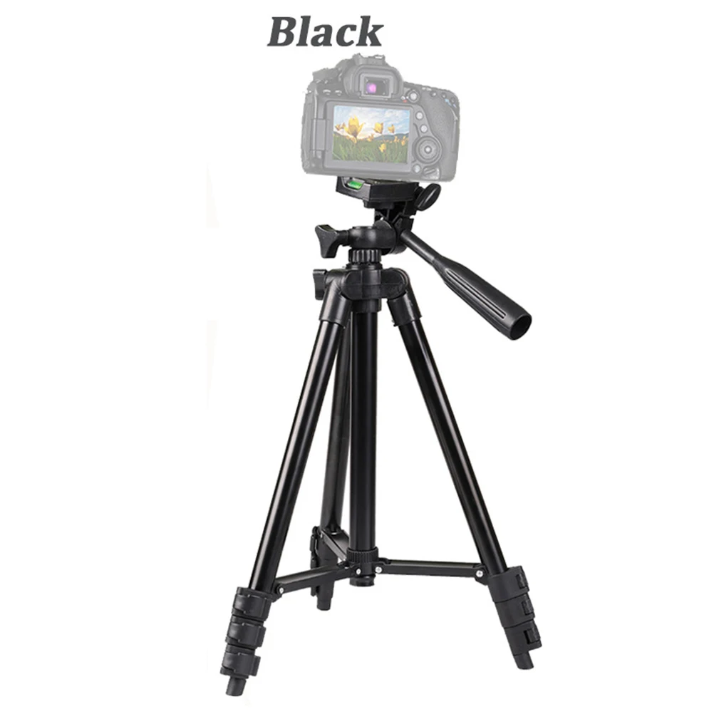 

Portable Camera Tripod Stand Heavy Duty Aluminum Alloy Adjustable Height Legs Smartphone Digital Camera Panoramic Photos Video