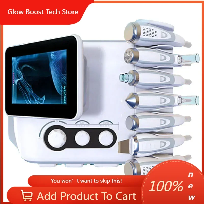 

NYmakeup sets Beauty Equipment H2O2 Jet Peel Oxygen Facial Gun for Wrinkle Removal Anti-Aging Improved Sagging Contours