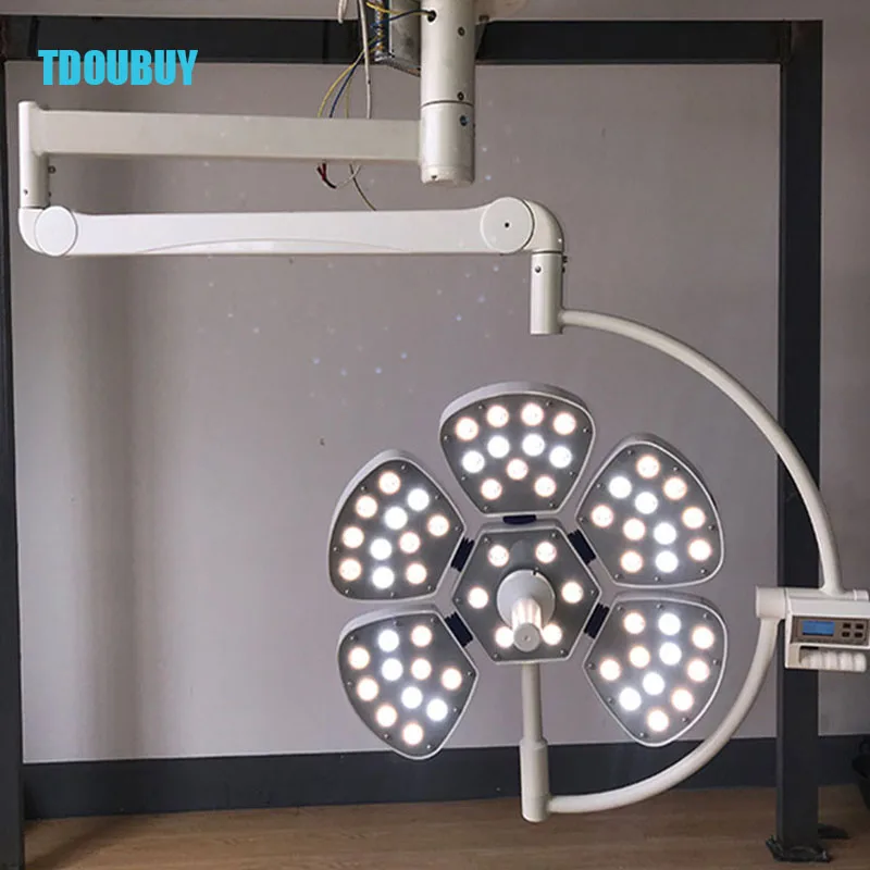 Chirurgisch schaduwloos licht Microcosmetische tandheelkunde Huisdier Medisch plafond Wandgemonteerde chirurgische lamp (AC/90V-240V)