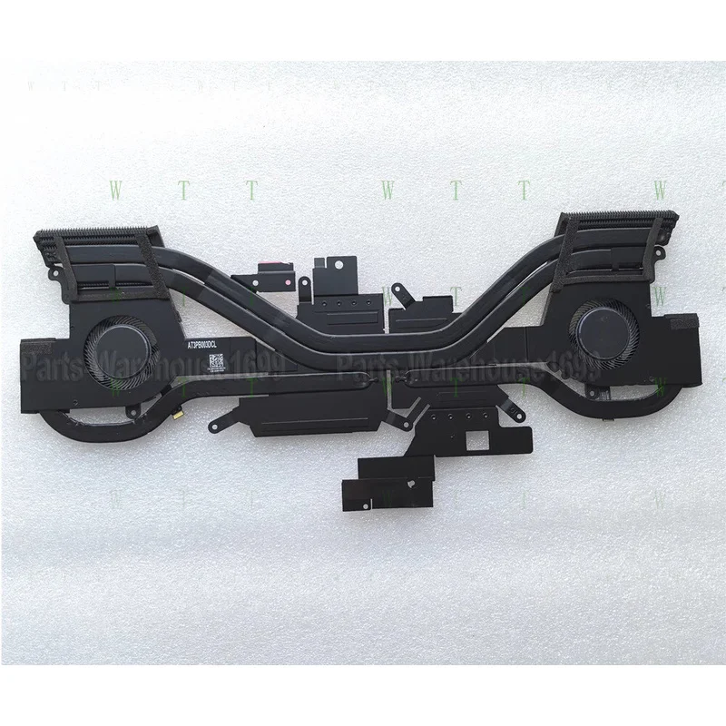 

TTT New For Dell Alienware X14 Laptop Cooler CPU GPU Fan Heatsink XVCHN 5PF30 MRV4R
