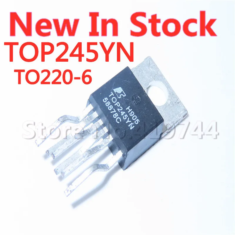 2PCS/LOT TOP245 TOP245YN TO220-6 power management chip In Stock NEW original IC