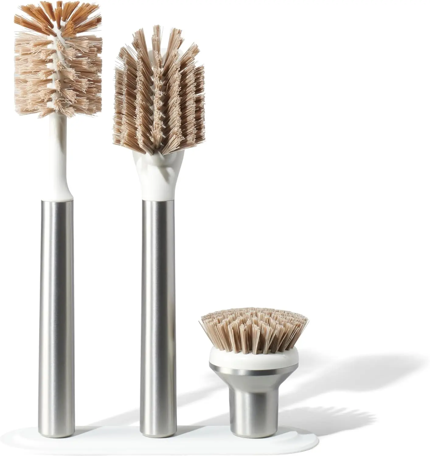 

Набор магнитных ионных щеток из нержавеющей стали со сменными насадками, стоячие, не опрокидываются