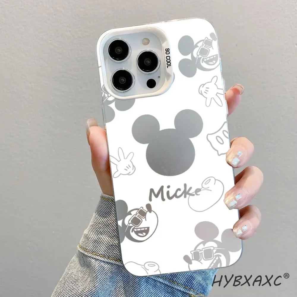 

Disneys Mickeys Minnies Mouses Back Shadow FOR IPhone16 15 pro max 14 11 12 Pro 15 Plus 13 Pro MAX XR XS Y2K Cute Back Cover