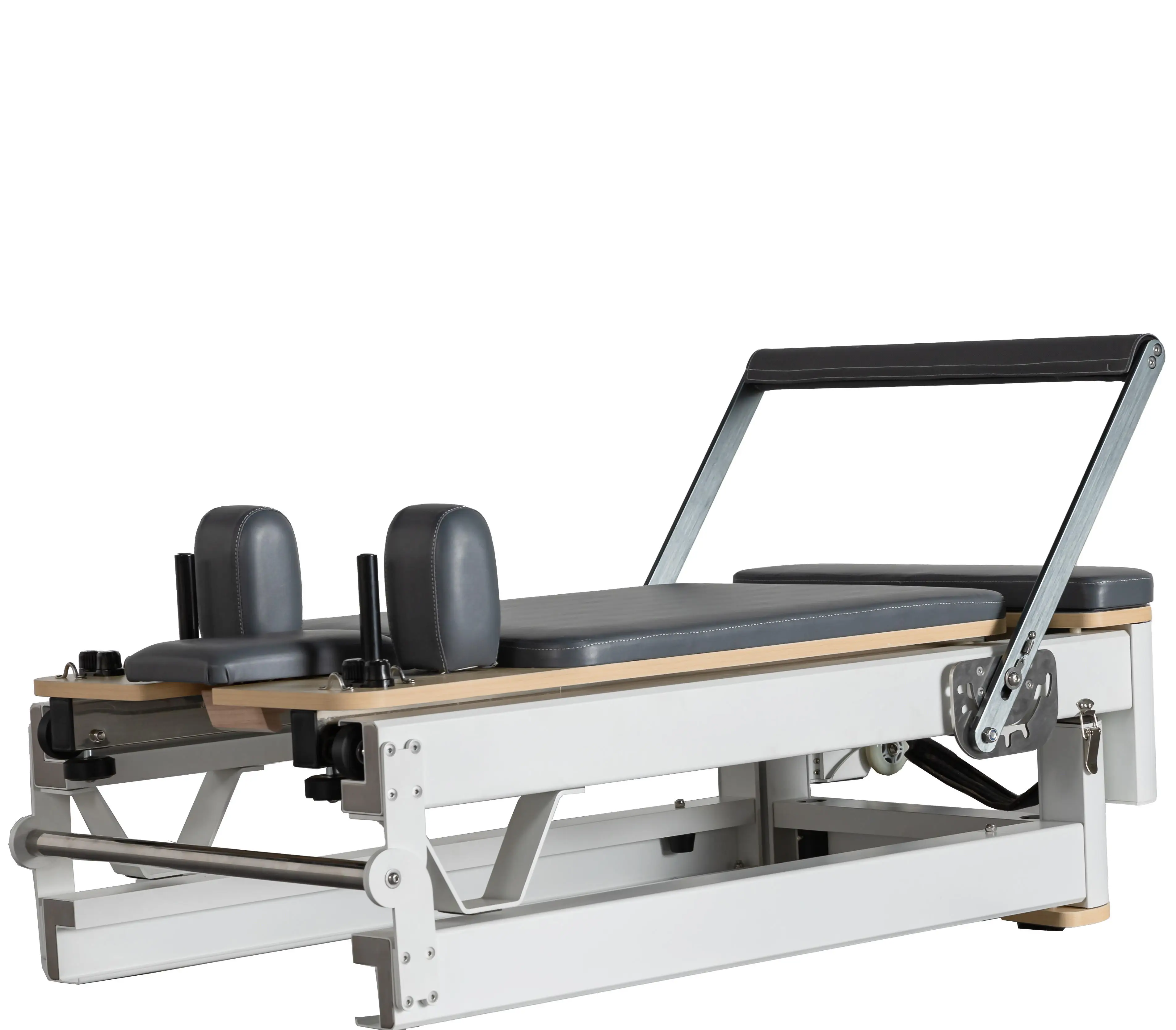 

Custom High Quality Commercial Use Exercise Pilates Core Bed Body Balancing Foldable Aluminium Pilates Reformer