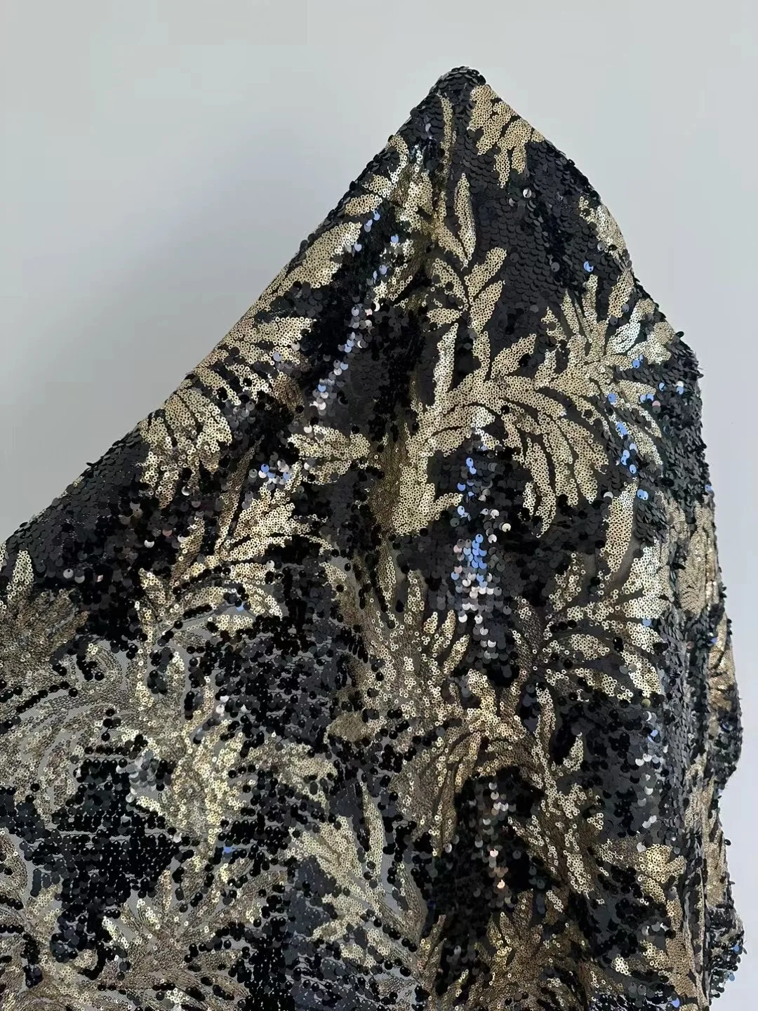 

Африканское кружево 2025: Высококачественная элегантная нигерийская сетчатая вышитая французская тюлевая ткань с пайетками, 5 ярдов, VHM6253