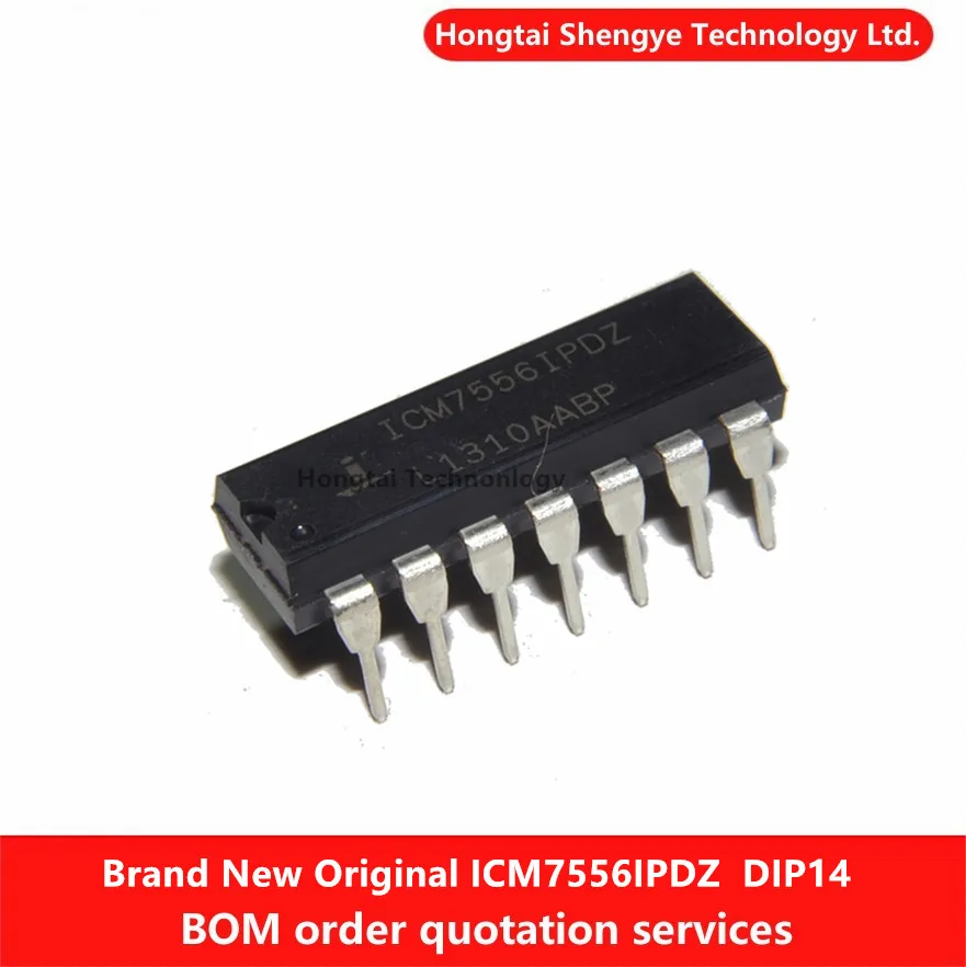 New Original ICM7556IPD ICM7556IPDZ Analog Timer Chip DIP-14