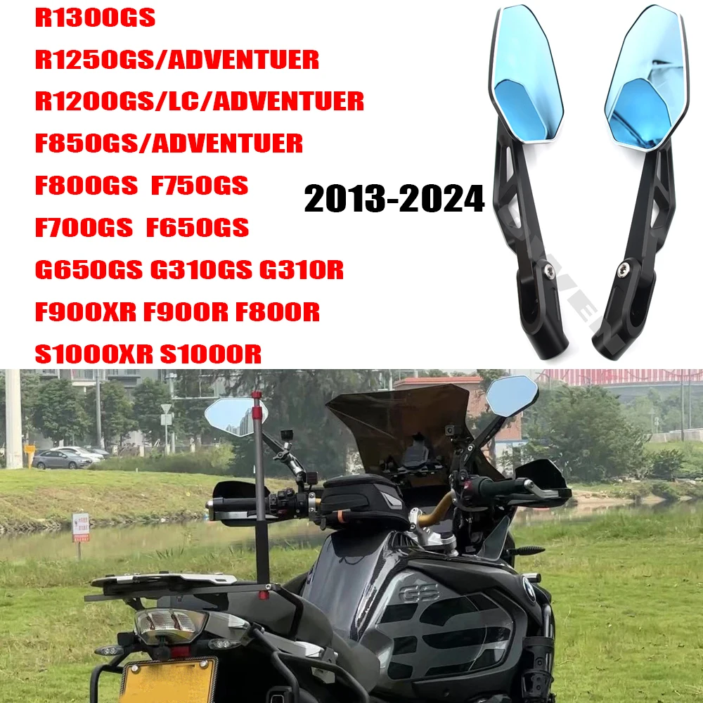 

R1300GS R1250GS R1200GS ADV Motorcycle Mirror F850GS F750GS F700GS Side Mirror For BMW F900XR F900R S1000XR S1000R G650GS G310GS