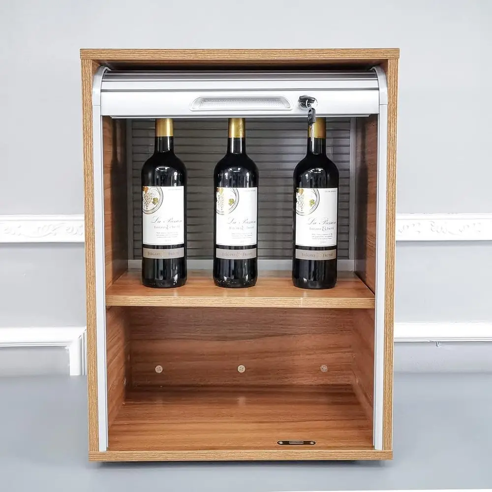 ตู้เก็บปืนแบบม้วนเก็บได้ ขนาด 18 นิ้ว กว้าง 24.8 นิ้ว สูง 11.8 นิ้ว รุ่น Man's Cove 21402 สำหรับเก็บของในโรงรถ