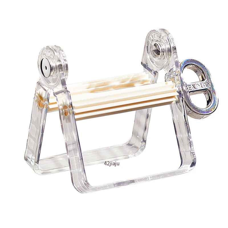 Metal Toothpaste Tube Squeezer,Rolling Toothpaste Squeezer, Multifuncional Paint Tube Wringer para Artista, cabeleireiro e pintor