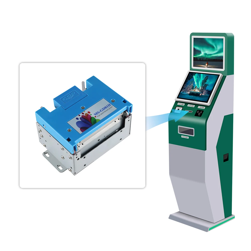 

MASUNG Original Thermal Print Head MS-GD81H 80mm Kiosk Embedded Thermal Receipt Printer With Auto Cutter For ATM Self-service