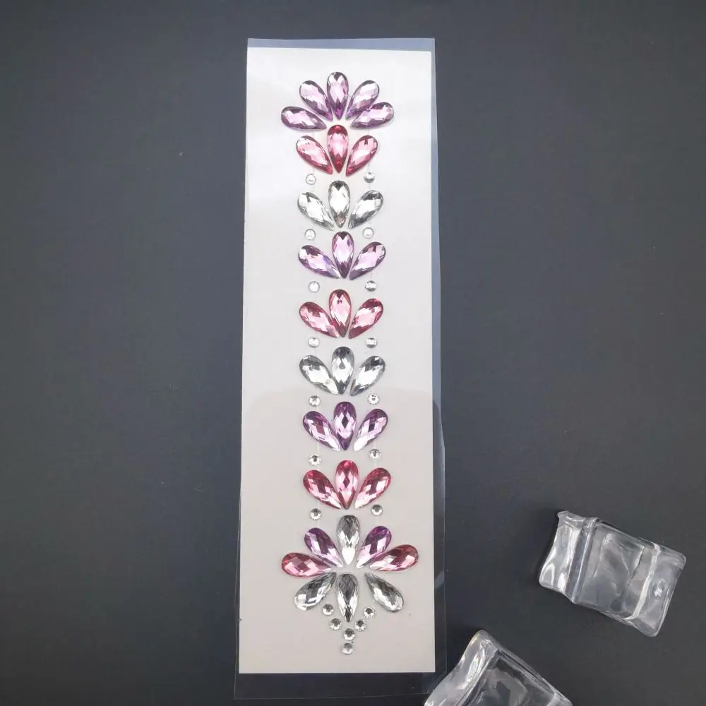 

Модные EDM музыкальный фестиваль татуировки наклейки блестящие 3D хрустальные наклейки на лоб наклейки для лица кристалл тела лицо цветные стразы