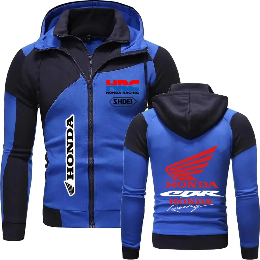 

Honda CBR Racing Team Zip Hoodie Men Women Motorcycle Enthusiast Casual Sportswear Outdoor Long Sleeve Hooded Jacket