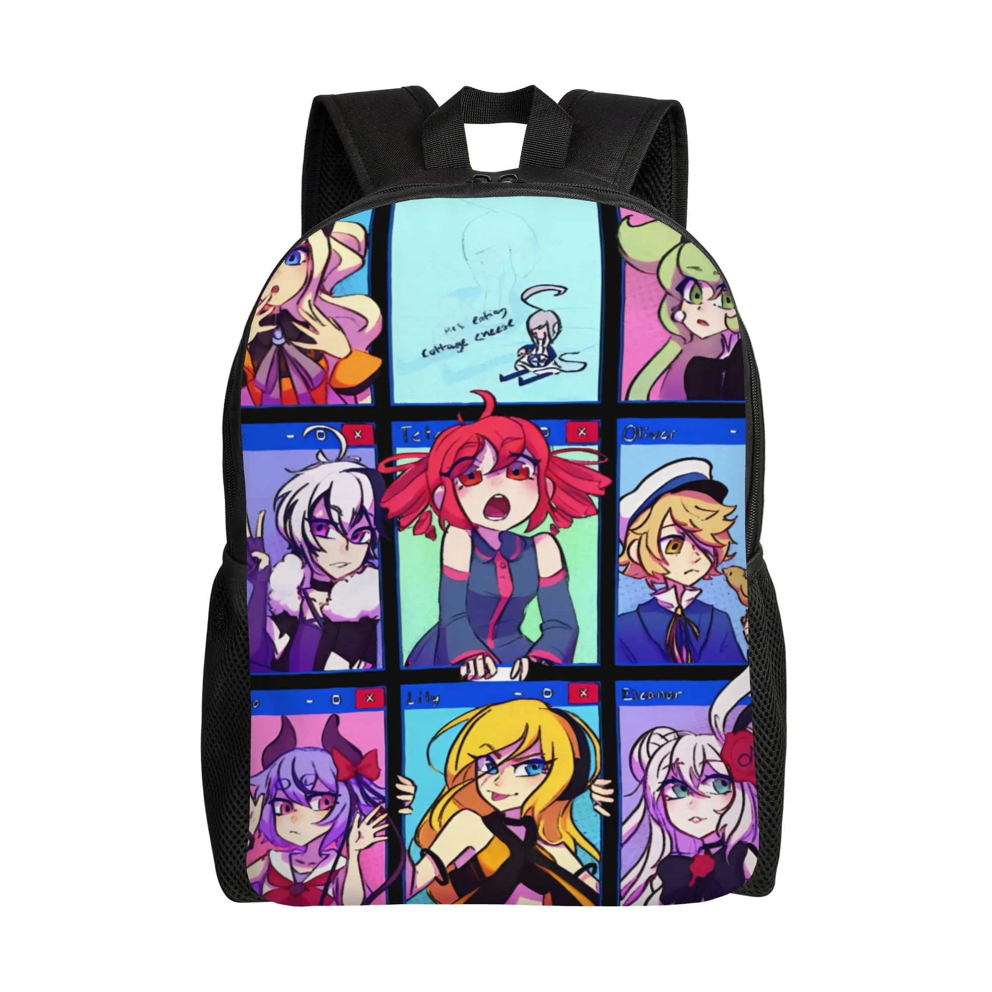 9 Vocal Synths Kasane Teto Backpack  Travel Backpacks Women Men Modern School Bags Design Breathable Rucksack
