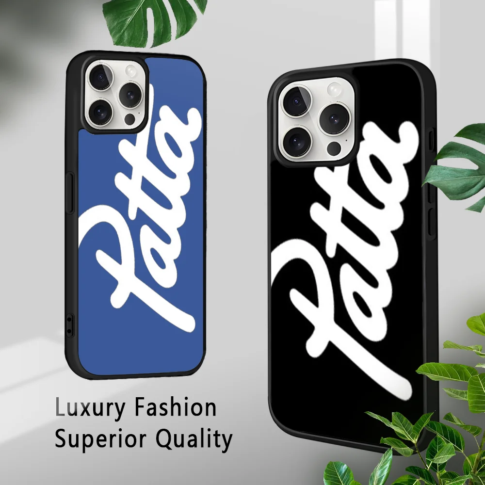 Fashion P-pattaS Design Phone Case For iPhone 16 15 14 13 12 11 Pro Xs Max Mini Plus Celulares Hard Funda