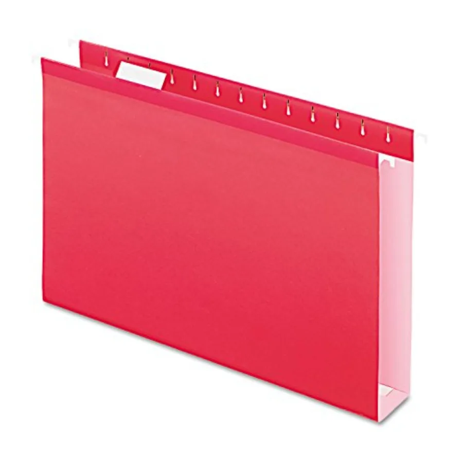 

Extra Capacity Reinforced Hanging File Folders 2" Size 1/5 Cut 25/BX 4153x2