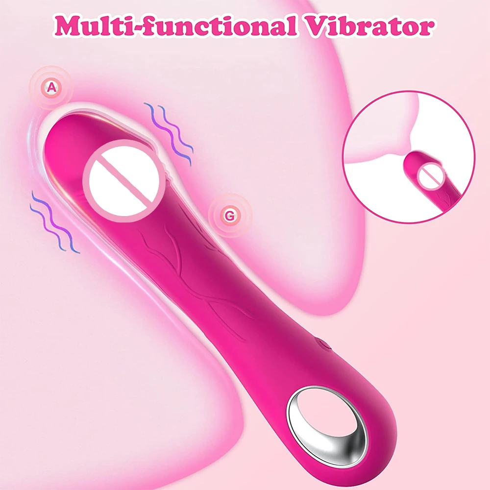 Vibrator Soft Silicone Dildo Realistic Rechargeable Vibrators for Women Clitoral Stimulator Female Masturbation Adult Sex Toys