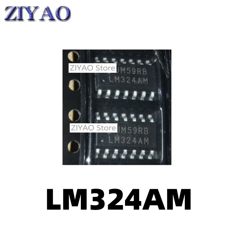 5PCS LM324 LM324AM LM324MX LM324AMX SOP14