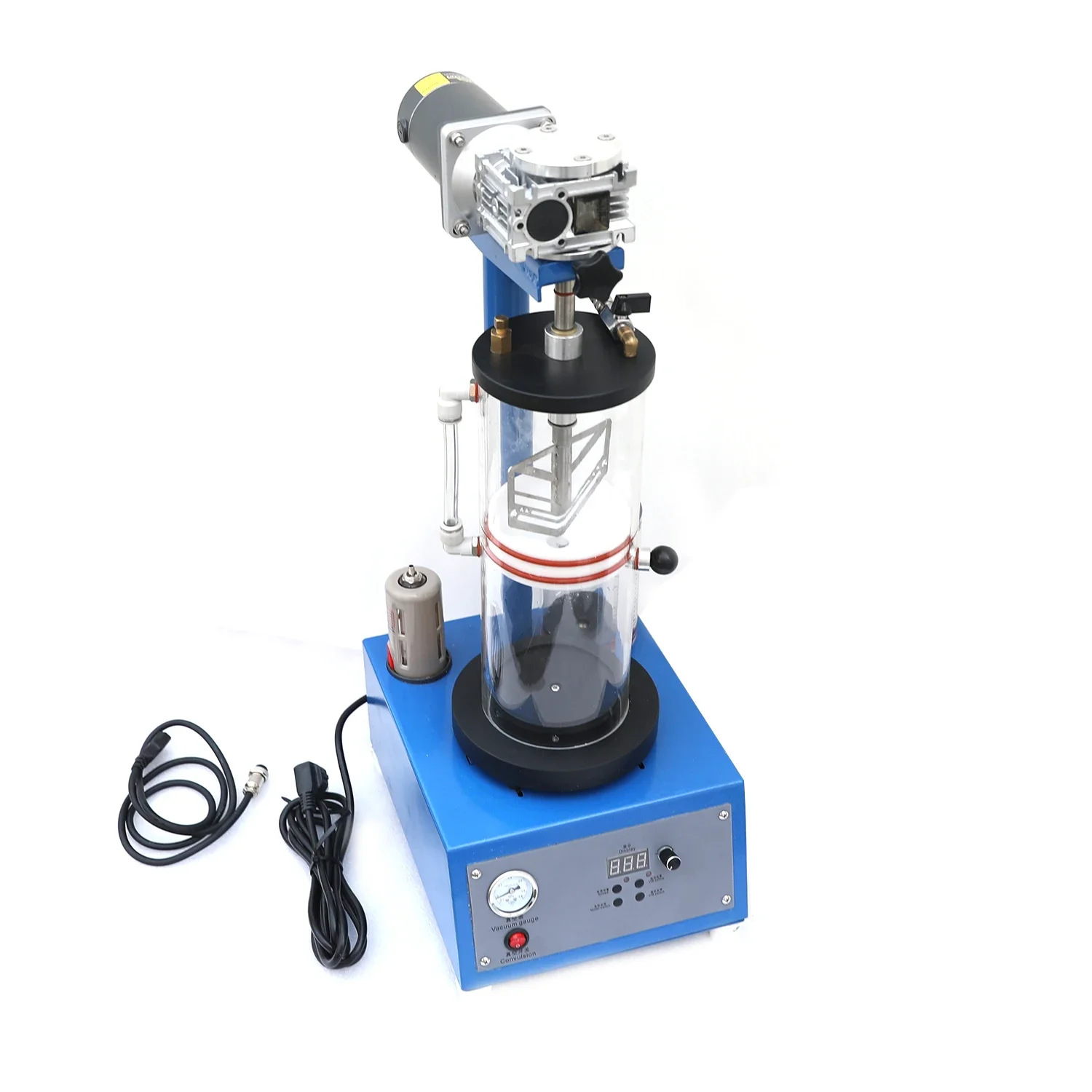 قالب خلط الجبس معدات صب الذهب والفضة والمجوهرات الدقة الصب معالجة الشمع المفقود مسحوق استثمار الضغط الفراغي