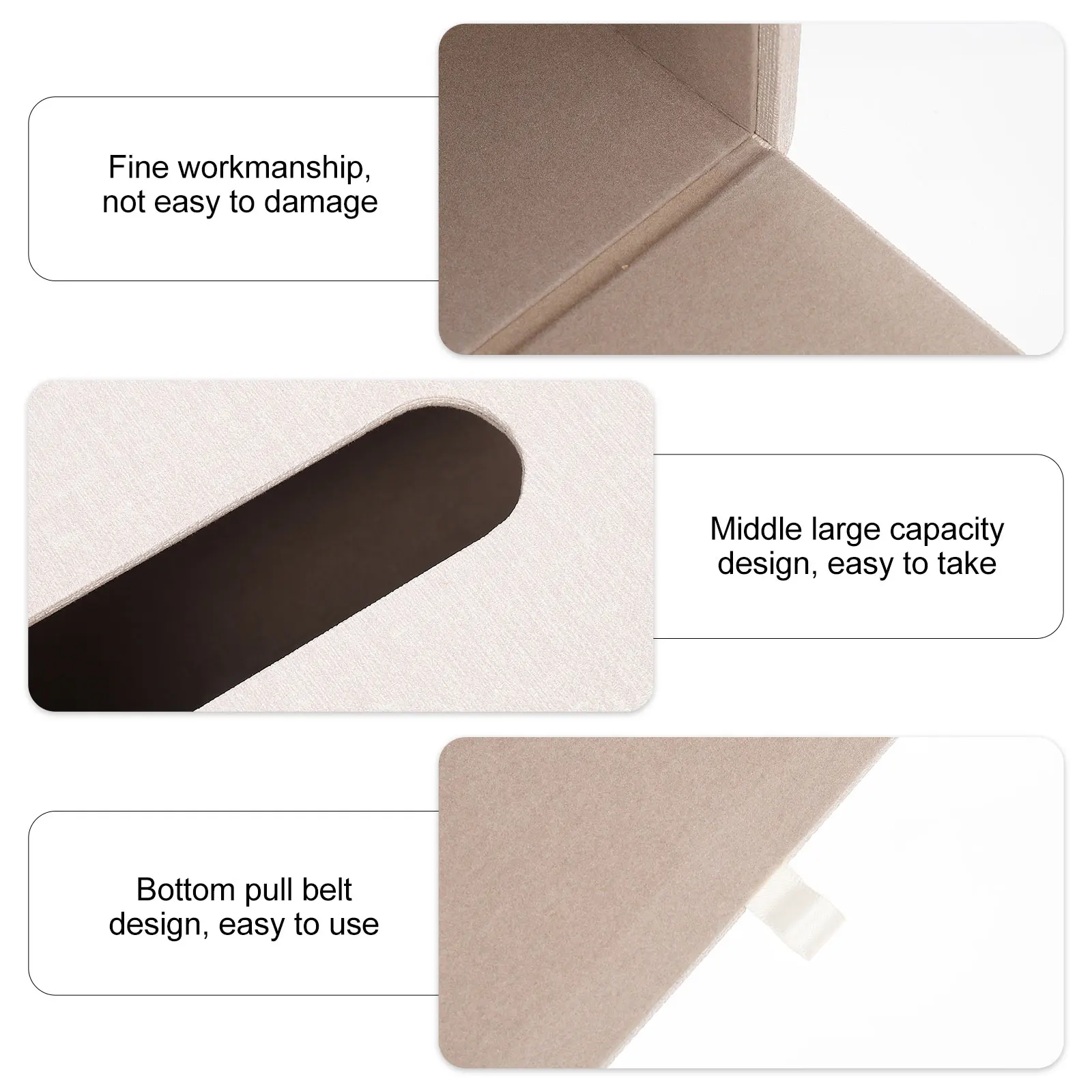 

Household Tissue Box Creative Napkin Container Multi- Holder for Office Car Restaurant Home