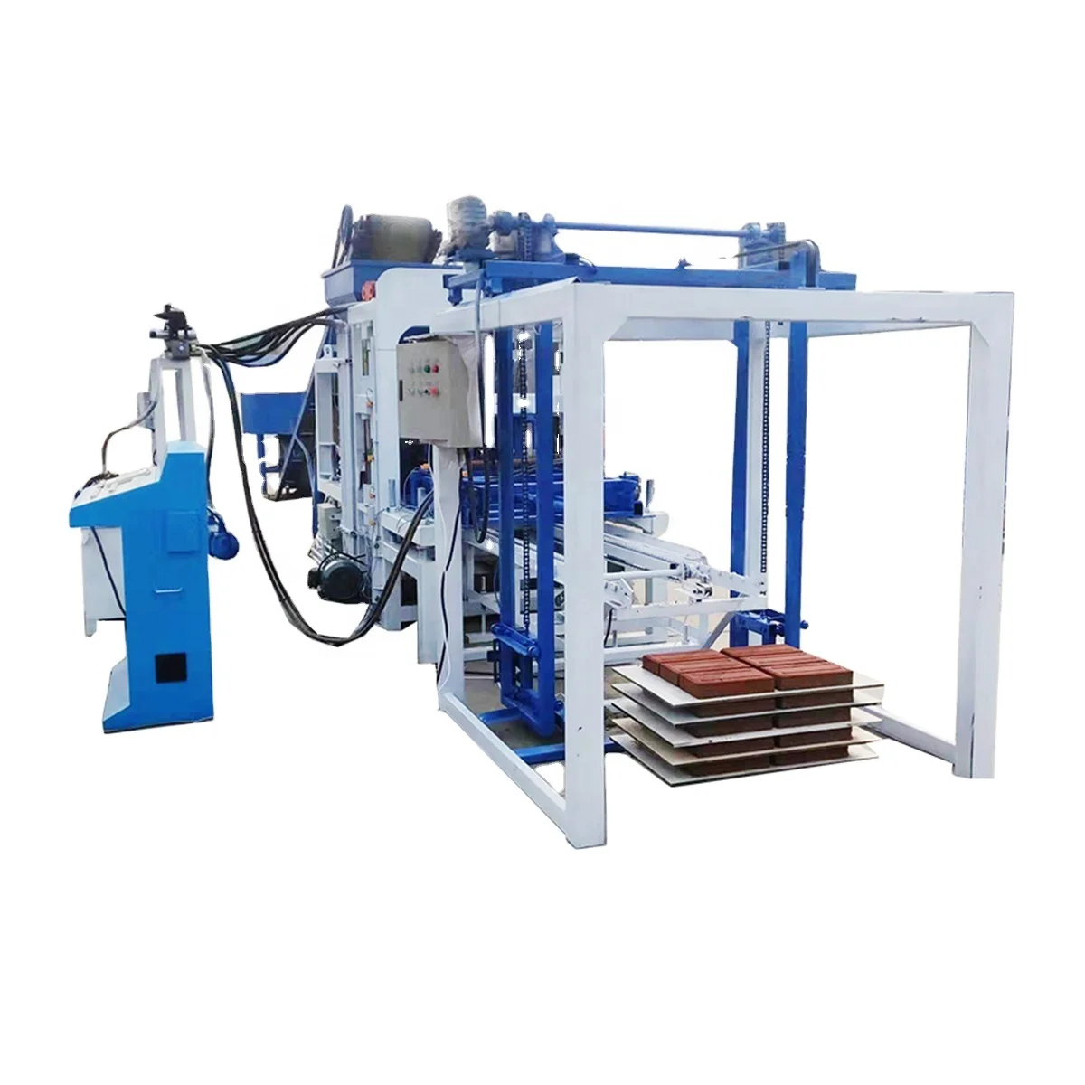 YG Chinese 4-15S Clay Mud Brick Making Machine Brick Block Making Machine