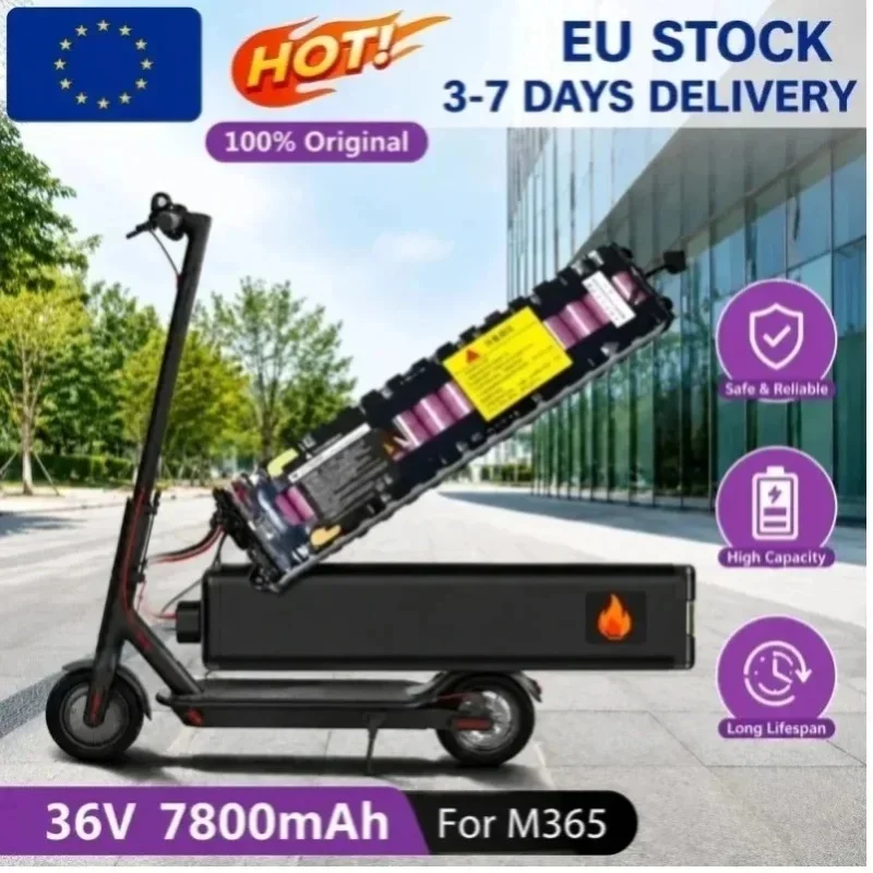 Hochleistungs-Ersatzakku 36V 7800mAh für M365/M365 Pro E-Scooter – EU-Lieferung