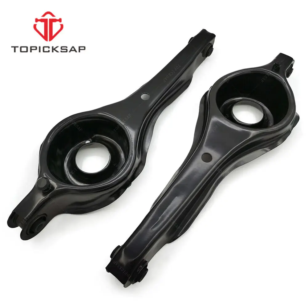 TOPICKSAP Rear Upper Lower Control Arm Set Suspension Kits 6pcs for Ford Focus 2000 2001 2002 2003 2004 2005 2006 2007 - 2011