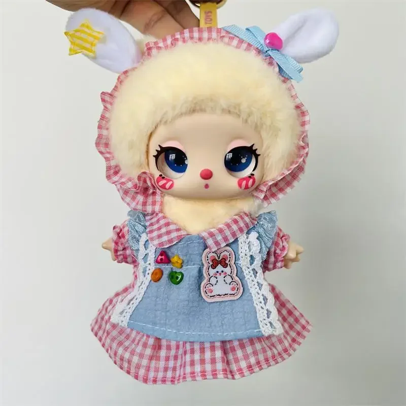 For 17 cm Liila Lucky cat doll clothes outfit customized toy accessories Dolls Cute clothing gift