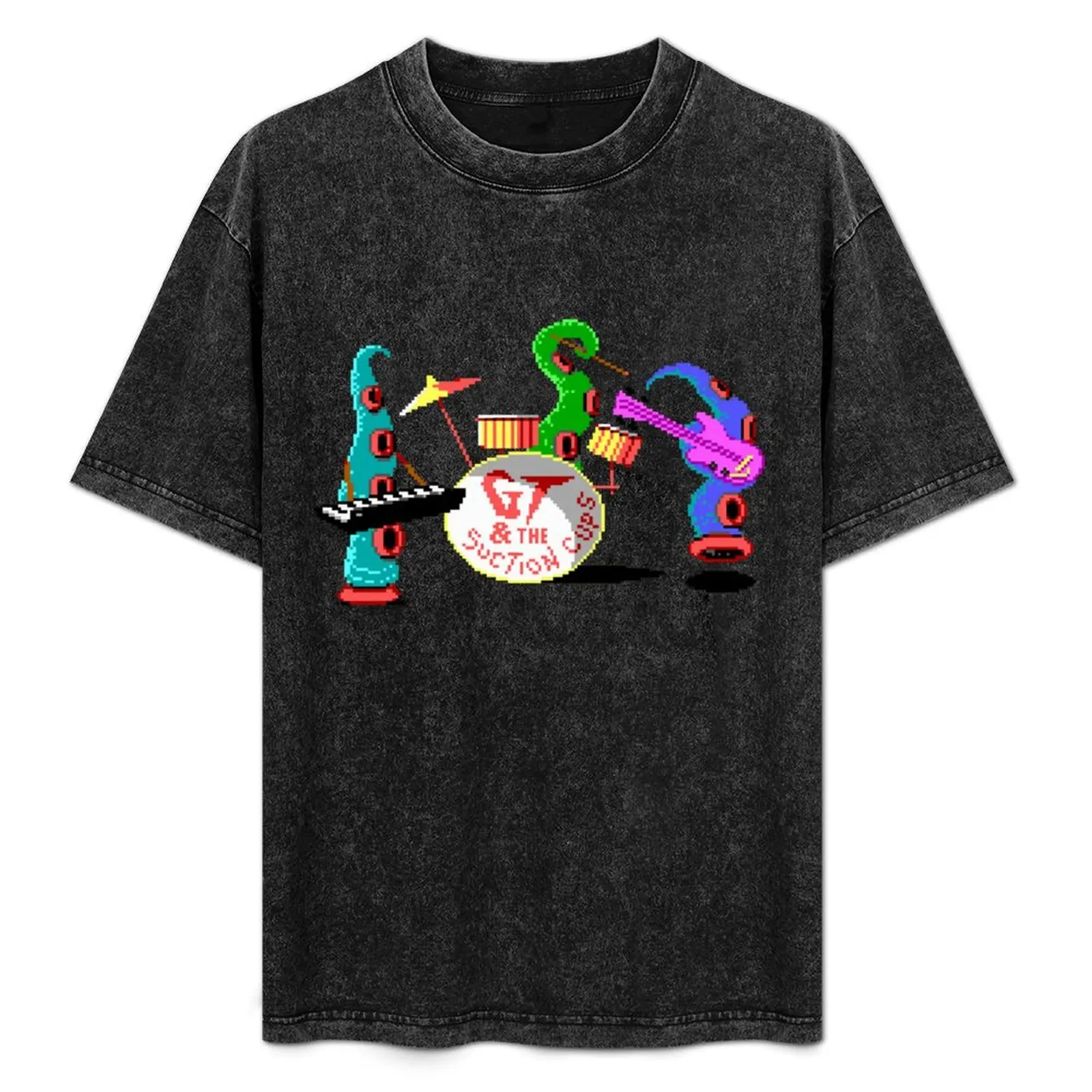 

Maniac Mansion Pixel Style For Fans T-Shirt Streetwear Print Tee Shirt