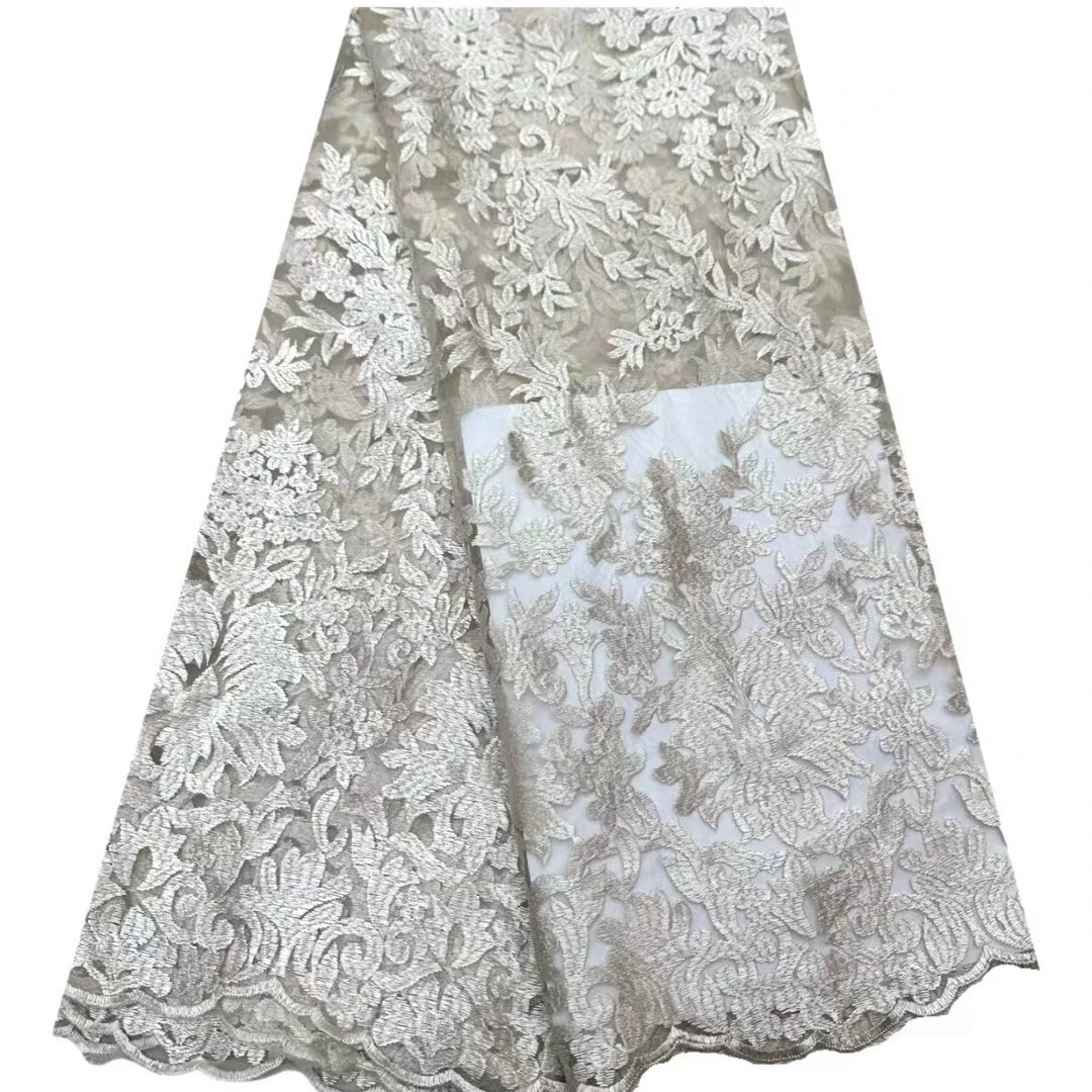 High Quality Lace Fabric Multicolor Accessories Wedding Dress Pattern Craft Mesh Design Sewing By The Yard Cloth African Bpodq