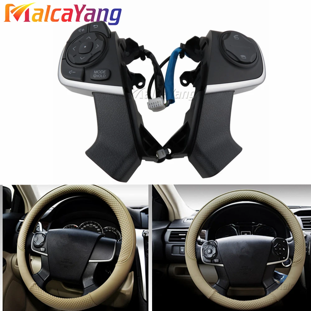 

For Toyota Camry (HYBRID) ACV51 ASV5 AVV50 GSV50 Car High Quality Cruise Control Switch Audio Bluetooth Steering Wheel Button