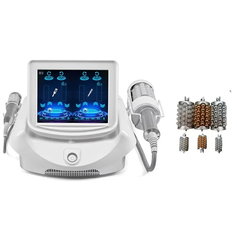 360 Roller Massage Machine RF Body Contouring Vacuum Face Tightening Cellulite Removal Hip Lifting