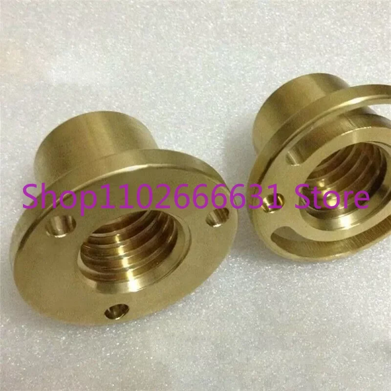 

2PCS NEW Milling Machine Tools Accessories Longitudinal Brass Feed Y Axis Nut Mill Parts