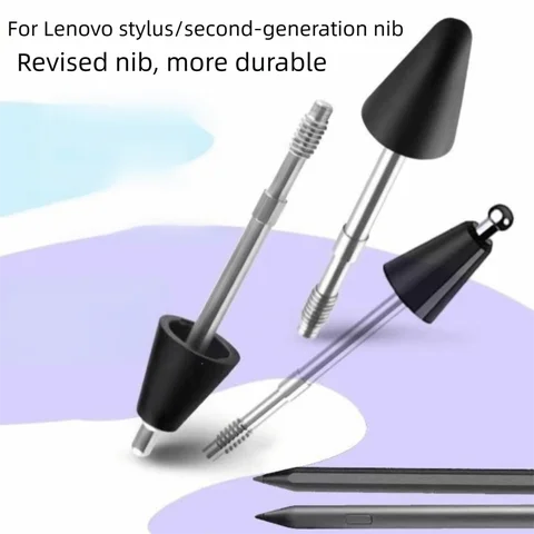 Bilashmart Sensitive Metal Replacement Stylus Pencil Tips Wear-resistance Universal Version Touch Pen Replacement Pen Tip for Lenovo