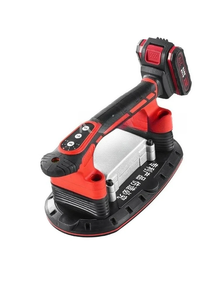 Tiles Vibrator Tiling Tiles Machine Suction Cup Automatic Floor Vibrator Leveling Tool with Battery