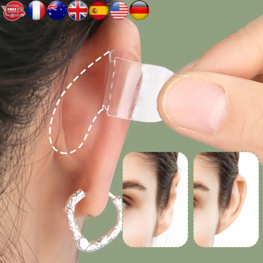 

60 шт. наклейки для ушей эльфа решает проблему больших ушей, эстетические корректоры, самоклеящиеся большие наушники для женщин и девочек