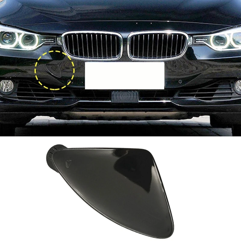 Car Front Bumper Tow Eye Hook Eye Cover Cap Painted 51117293116 For BMW F30 2012-2015 Front Trailer Cover