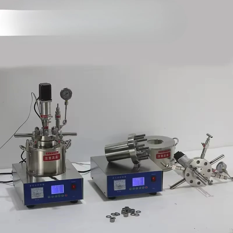 Desktop High Pressure Stainless Steel Pyrolysis Reactor for Biomass 200ml