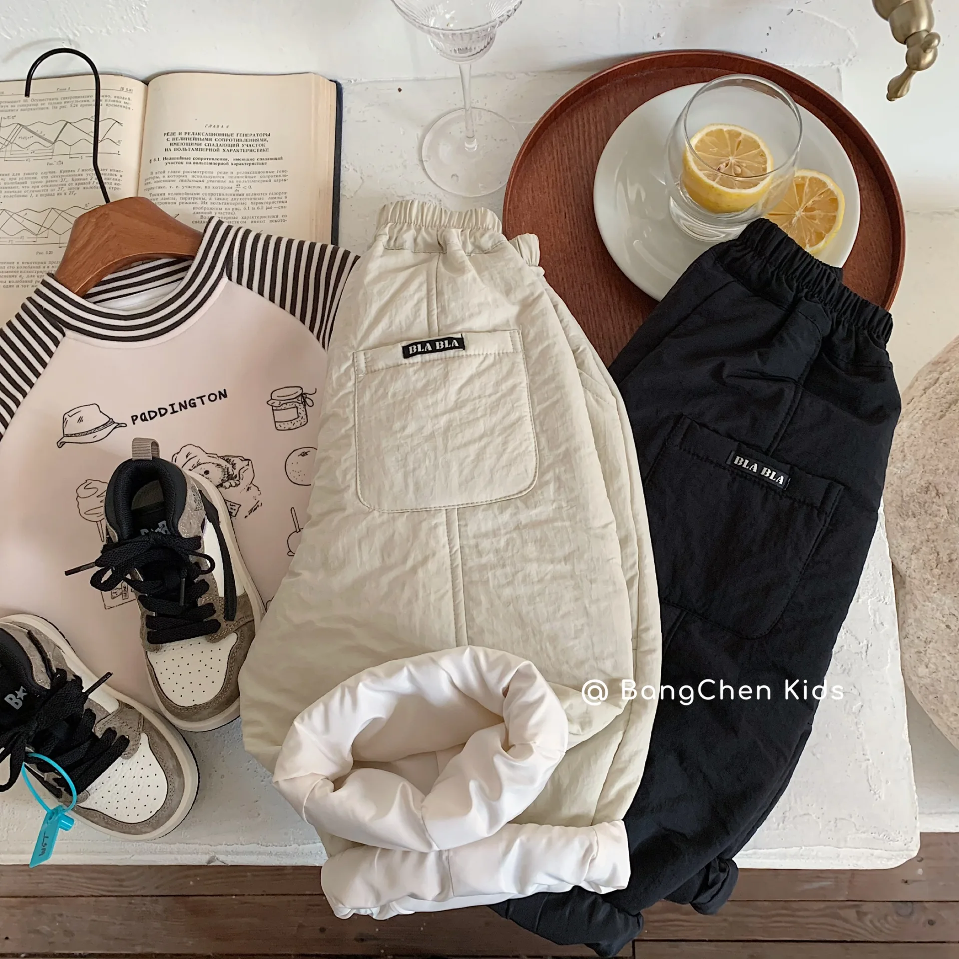 

Children Clothes Kids Casual Pants 2025 Winter New Fashionable Korean Style Boys and Girls Personalized Casual Long Pants