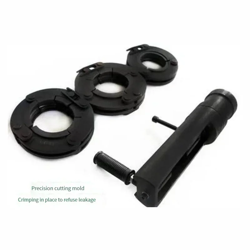 

Upgrade Electric Split Type Thin-walled Hydraulic Pipe Clamp Stainless Steel Water Pipe Ring Clamp DN65-DN100 Natural Gas Pipe C