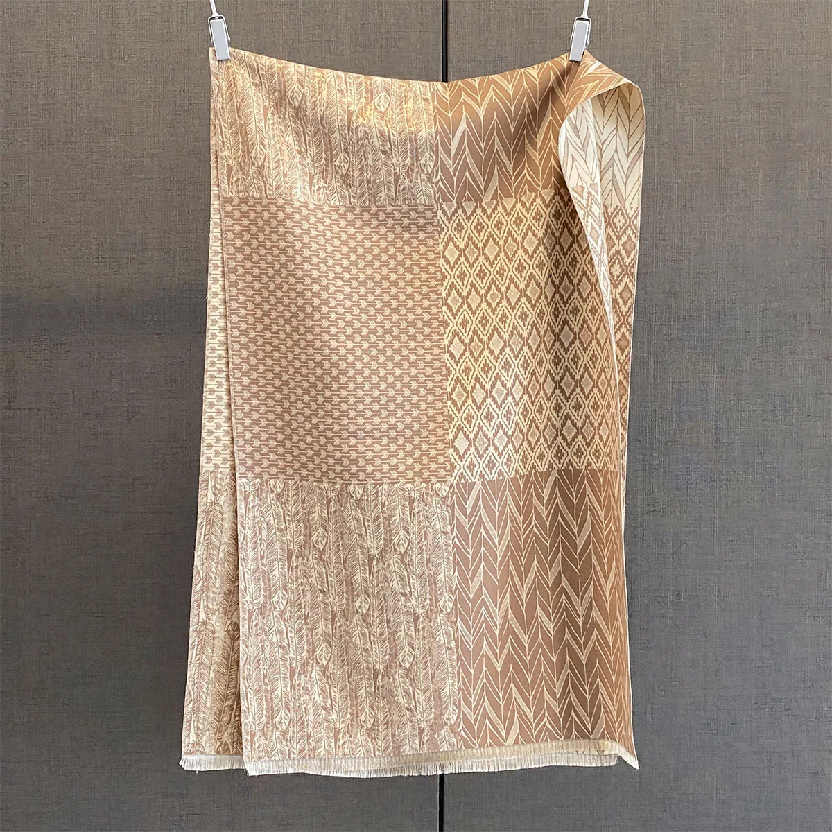 

Cashmere Shawl Wraps Luxury Fashion Color Matching Scarf Women Autumn Winter Thick Warm Scarves Blanket Bufanda Poncho Echarpe