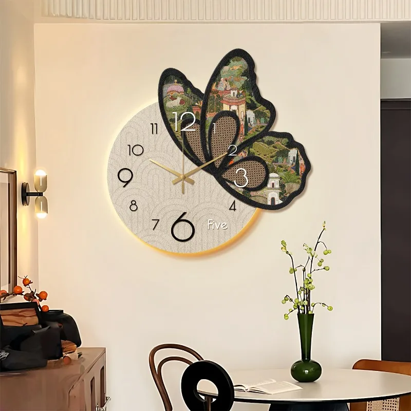 Aesthetic Digital Wall Clocks Luxury Creative Modern Vintage Art Mural Wall Clocks Cute Xenomorph Reloj Pared Room Decorations