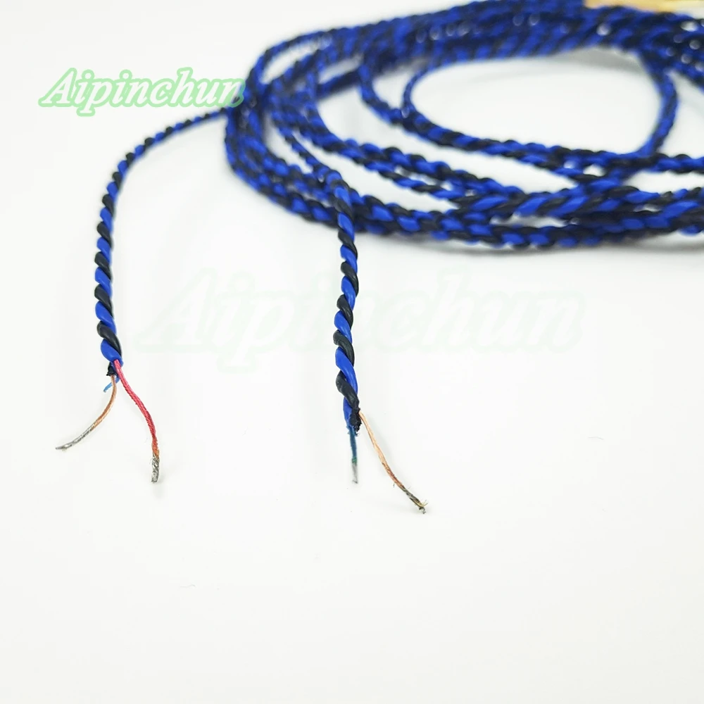 Aipinchun мягкий ТПЭ DIY HIFI OCC кабель для наушников Ремонт Замена для наушников