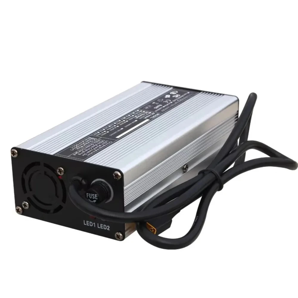 Cargador de batería LiFePO4 de 29,2 V y 10A para 8S, 24V, 25,6 V, paquete de batería LiFePO4