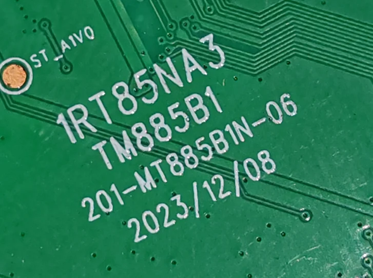 

1RT85NA3 TM885B1 201-MT885B1N-05 201-MT885B1N-06 WiFi network LED TV motherboard, physical photo, tested well