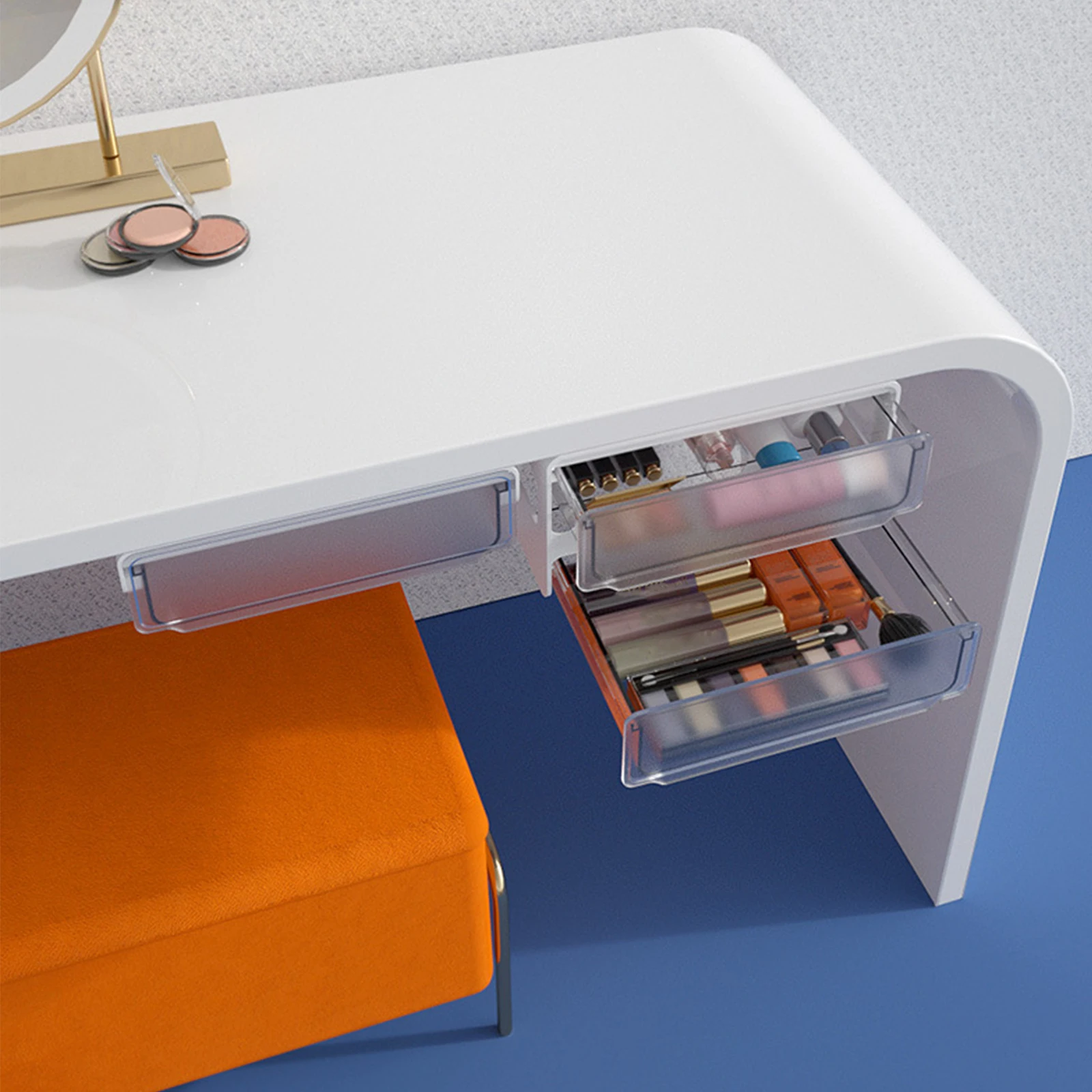 

Drawer Storage Box Drawers Plastic Desktop Organizer Boxes for Office Stationery Container