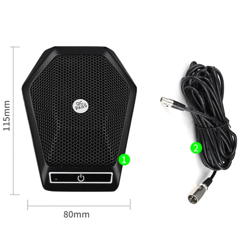 ABSY Capacitive Switch Interface 48V Microphone For Remote Pickup Conference Use In Business Negotiations