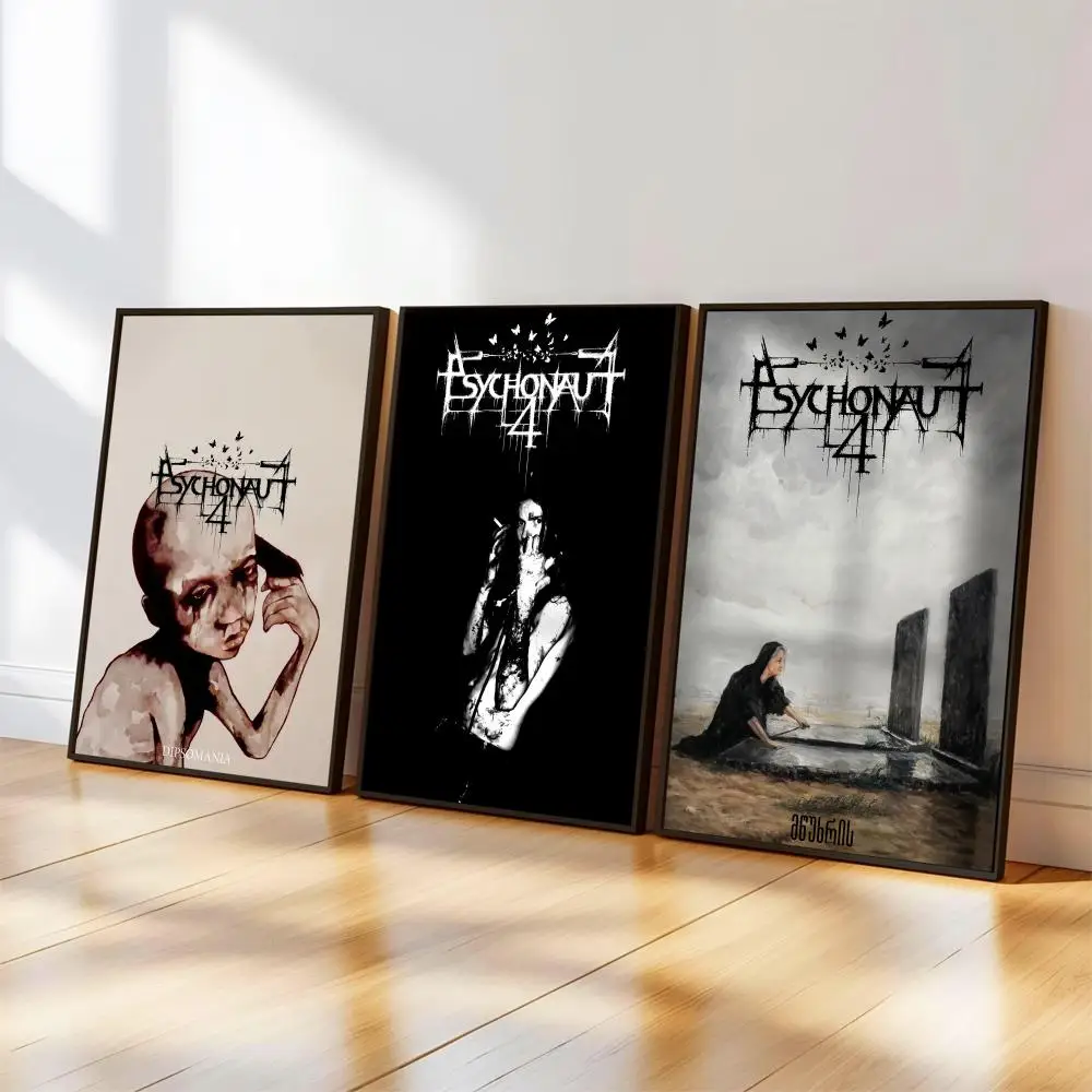 P-Psychonaut 4...of Mourning Poster, Musik-Album-Cover für Zimmer, Leinwandgemälde, Kunstdruck, Wanddekoration, Bild, Geschenk