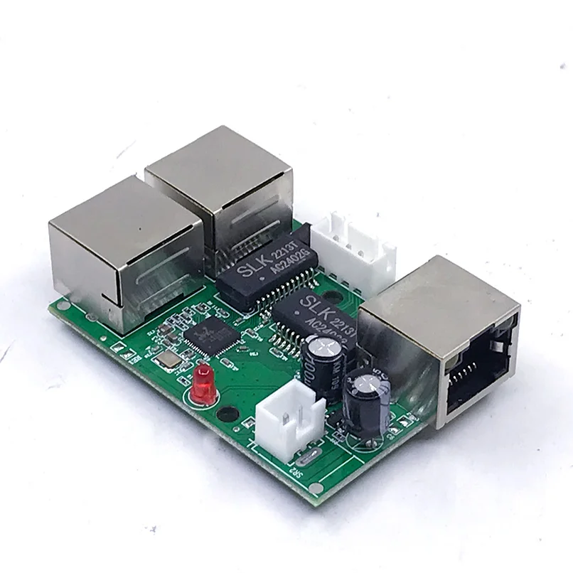 Catu Daya Mundur POE Switch POE IN/OUT5V/12V/24V 75W/2 = 38.5W 100Mbps 45 + 78- DC5V ~ 30V Seri Jarak Jauh Force POE
