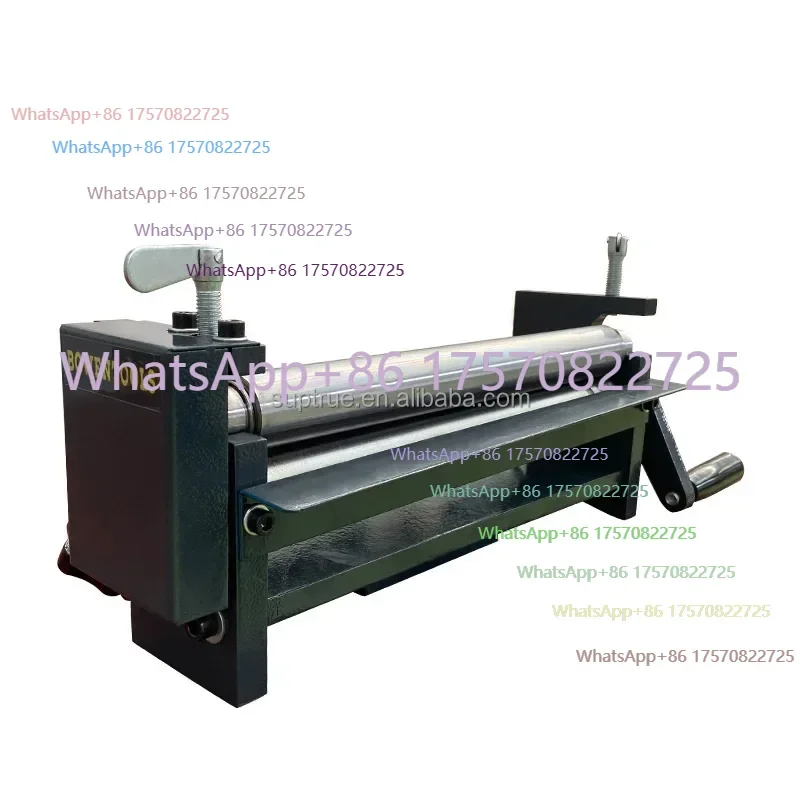 SJ300 Slip roll machine mini sheet plate hand rolling machine