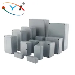Cast Aluminum Junction Box IP67 Waterproof Electronics Housing Industry Alloy Case Outdoor Project Metal Box Explosion-Proof